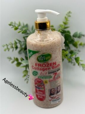 Veet Gold Frozen Collagen Bath Body Wash - Cream